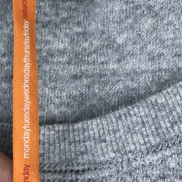 Saturday Sunday AnthropologiE Thermal Gray SZ S - Picture 2 of 7